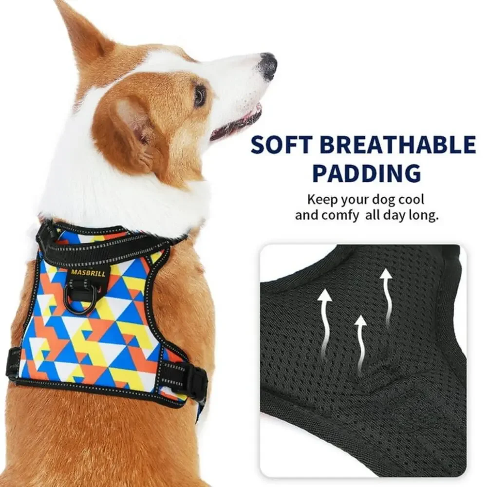 No Pull Dog Harness, Reflective Dog Vest Size Small